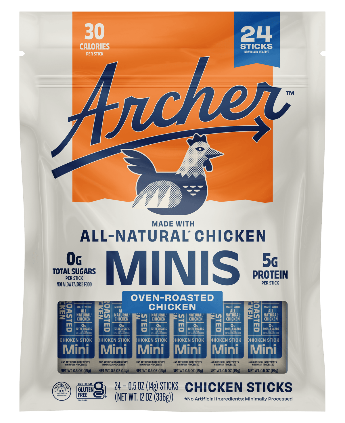 Oven-Roasted Chicken Mini Sticks