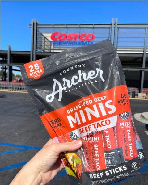 Beef Mini Taco Sticks now at Costco