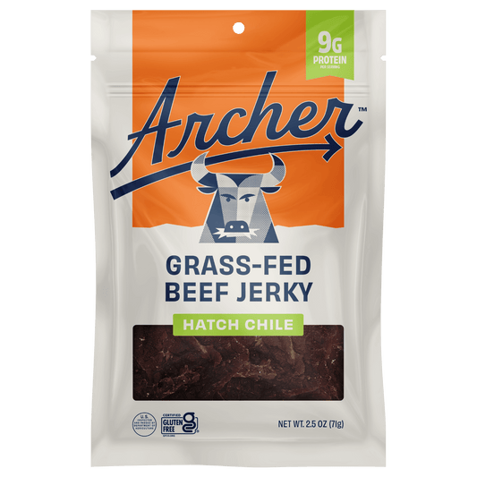 Archer Hatch Chile Beef Jerky front of package