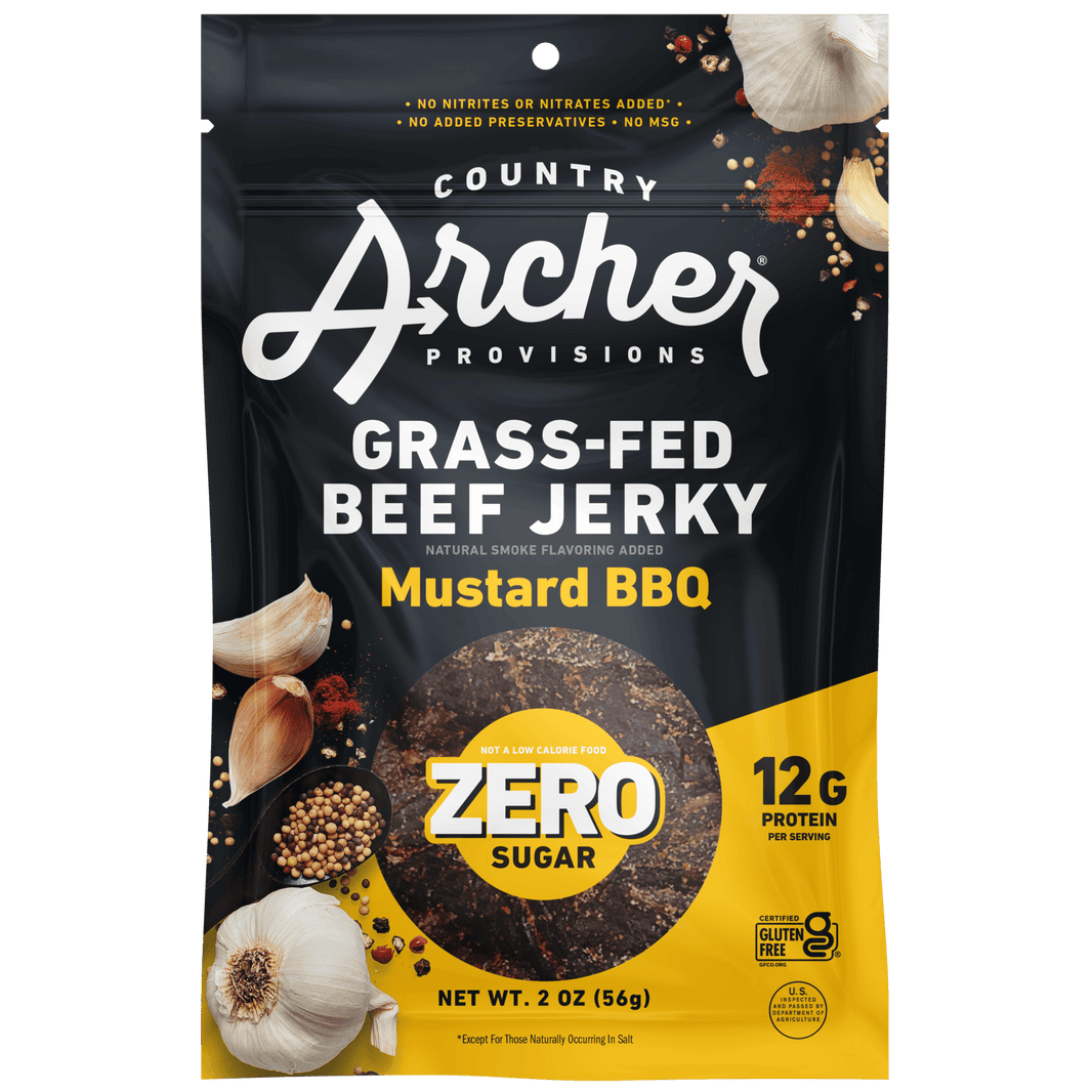 Zero Sugar Mustard BBQ Beef Jerky