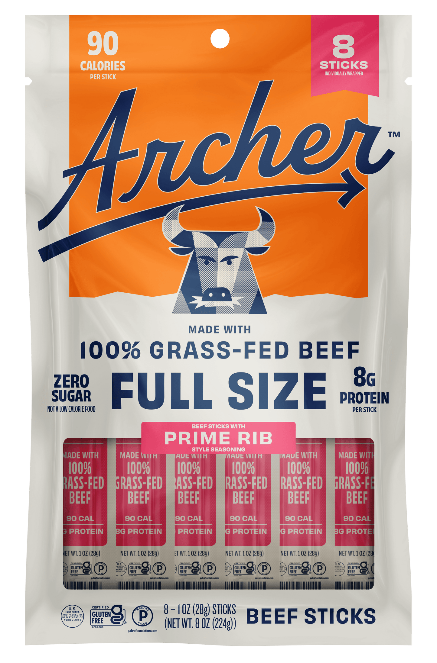 Prime Rib Style Beef Stick
