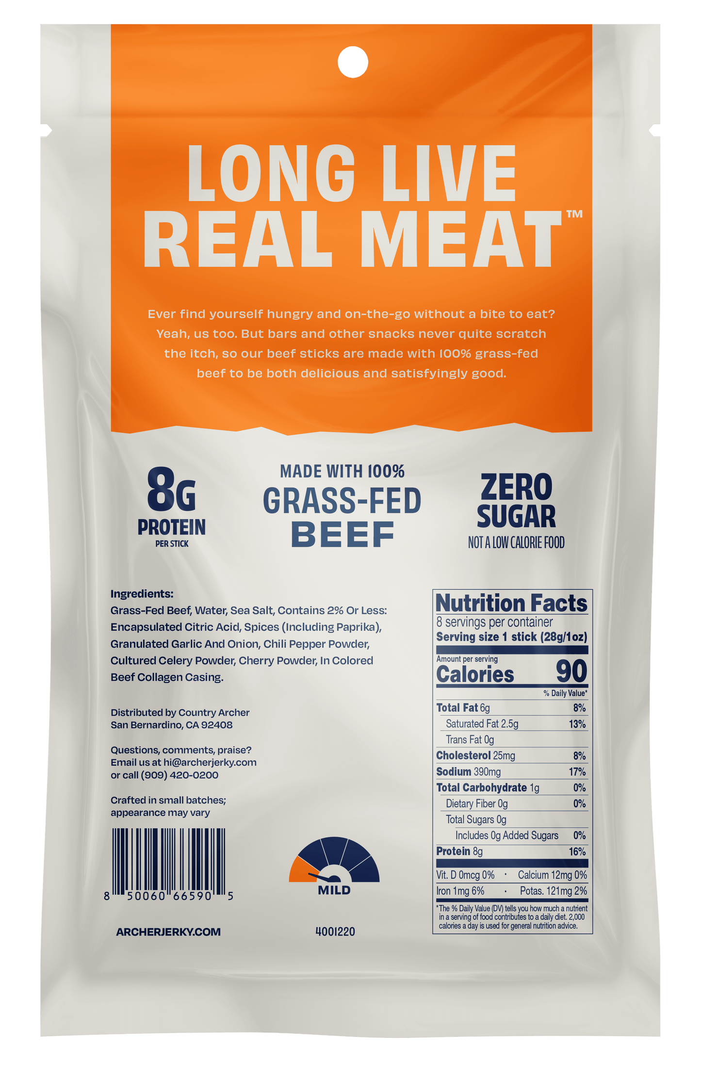 Prime Rib Style Beef Stick