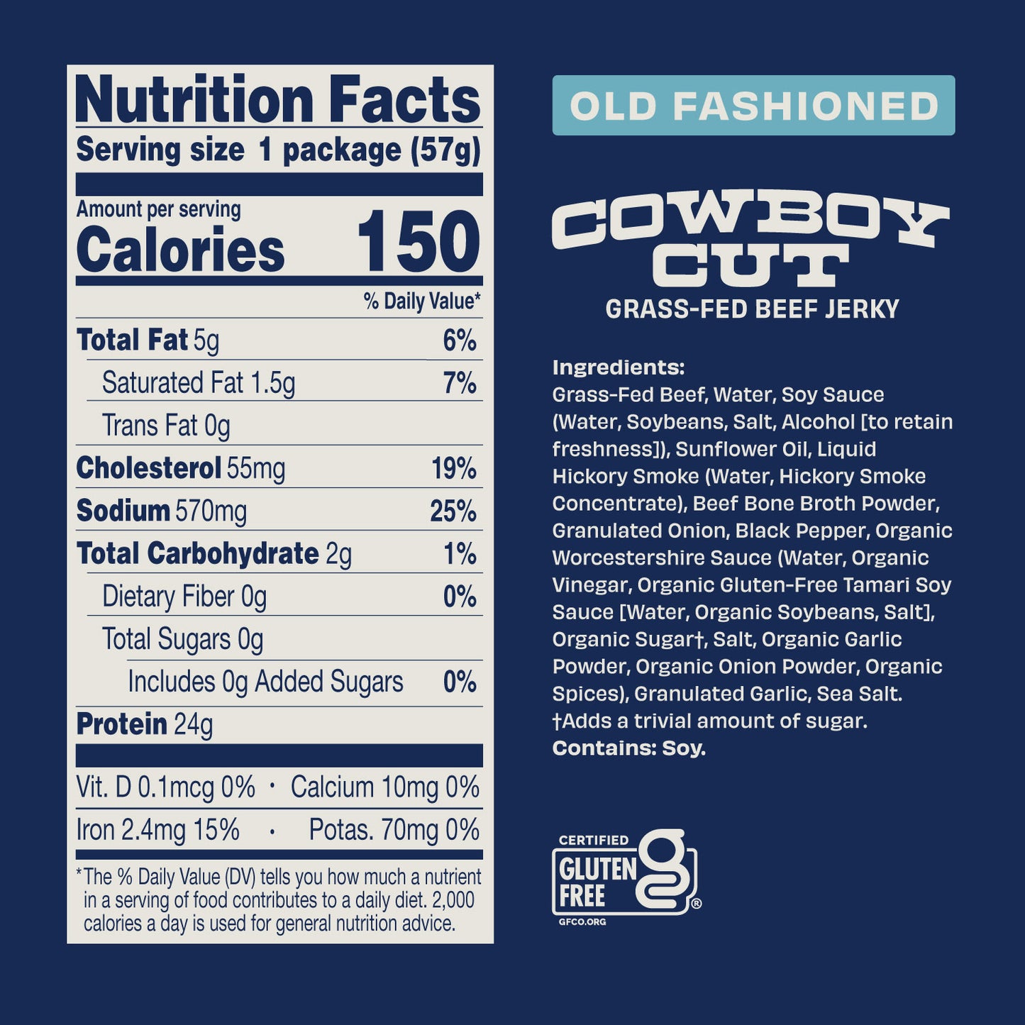 Cowboy Cut Old Fashioned Beef Jerky