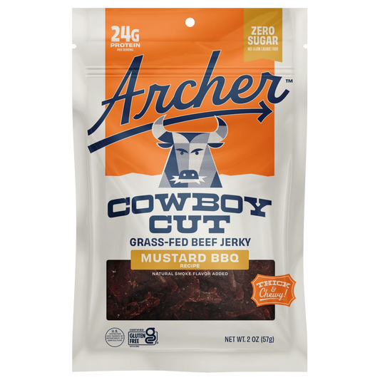 Cowboy Cut Mustard BBQ Beef Jerky