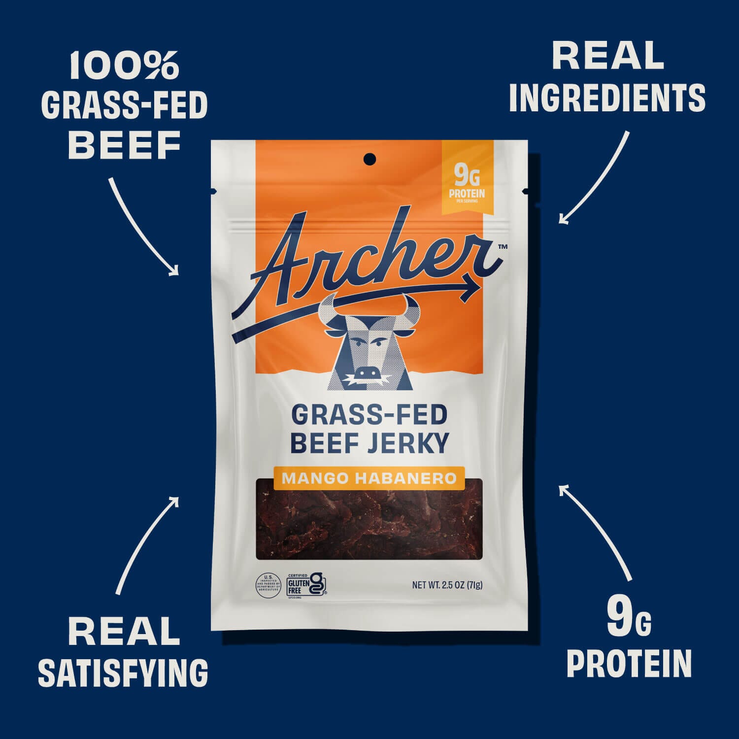 Mango Habanero Beef Jerky – Archer Jerky