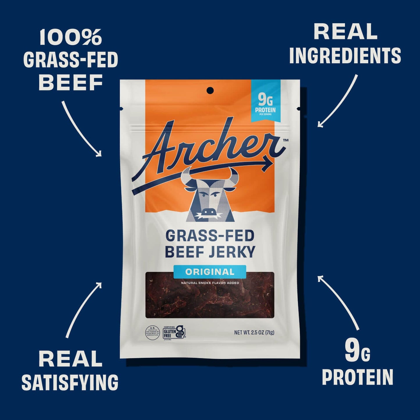 Archer Original Beef Jerky features