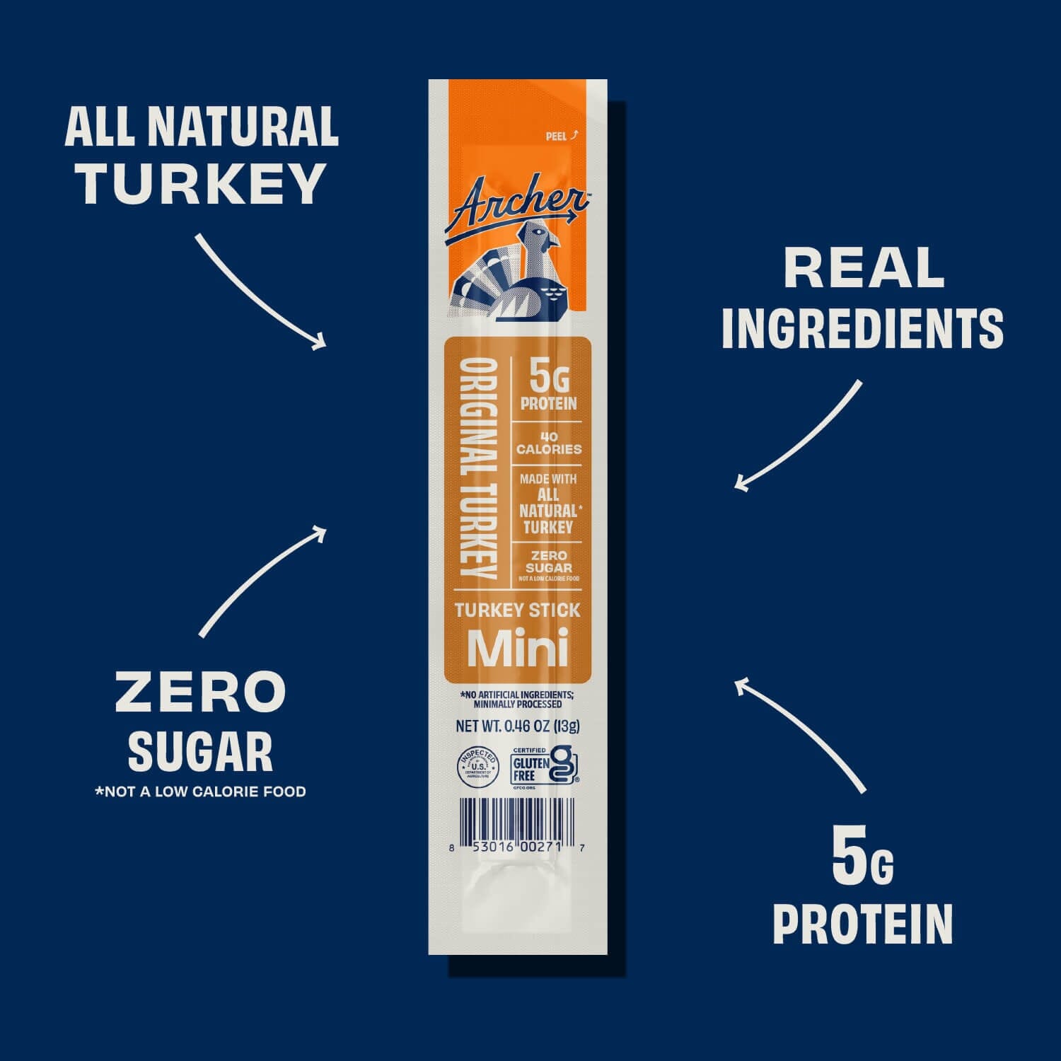 Archer Original Turkey Mini Sticks features